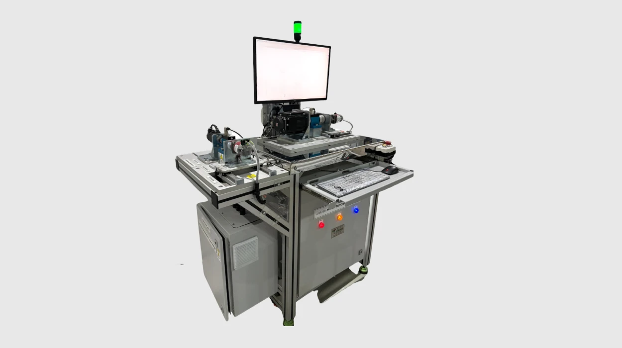 An Image of Stepper Motor Characterization Test Rig