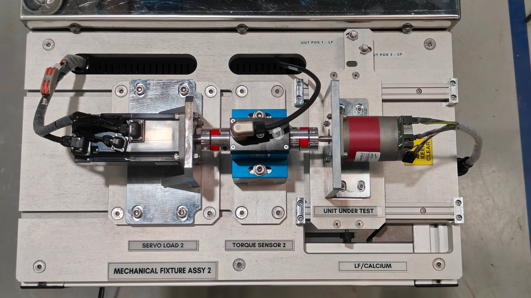 An Image of Stepper Motor Characterization Test Rig