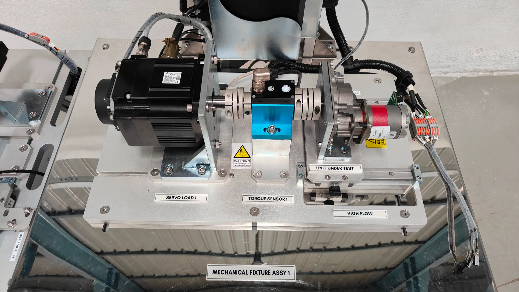 An Image of Stepper Motor Characterization Test Rig